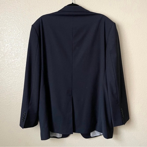 Brooks Brothers Blazer Mens 48R Blue Wool Blend Explorer Madison Fit Sports Coat - Picture 3 of 5